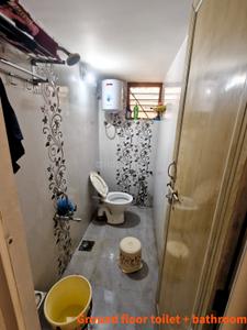 Bathroom Image of 500 Sq.ft 2 BHK Duplex for sale in Shree Vallabh Bhumi Residency, Maneja Vadodara for Rs. 3800000