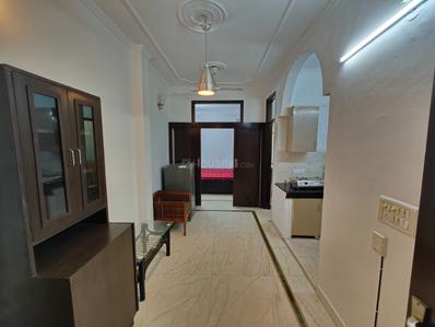 Hall Image of 450 Sq.ft 1 BHK Builder Floor for rent in Lajpat Nagar New Delhi for Rs. 32000