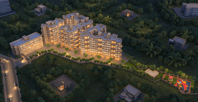 Image of 585 Sq.ft 1 BHK Apartment / Flat for sale in Avyu Arham One, Kewale, Navi Mumbai for Rs. 3555000