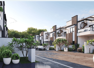 Image of 1725 Sq.ft 3 BHK Villa for sale in Mallampet, Sangareddy for Rs. 12500000