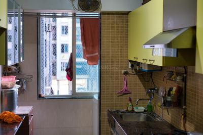 Kitchen Image of 715 Sq.ft 1 BHK Apartment / Flat for sale in Kamanwala Manavsthal, Malad West Mumbai for Rs. 11500000