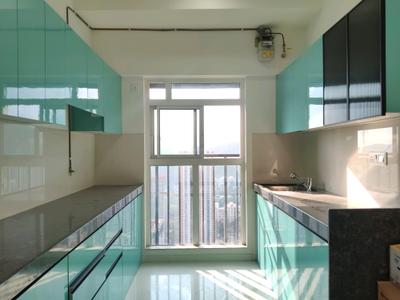 Kitchen Image of 900 Sq.ft 2 BHK Apartment / Flat for rent in Kasarvadavali Thane for Rs. 28000