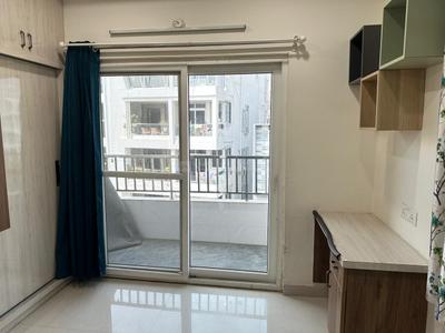 Bedroom Image of 1313 Sq.ft 2 BHK Apartment / Flat for rent in Nakshatra Blue Bells, Kukatpally Hyderabad for Rs. 31000