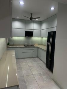 Kitchen Image of 1260 Sq.ft 3 BHK Apartment / Flat for rent in Gotri Vadodara for Rs. 40000