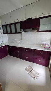 Kitchen Image of 1350 Sq.ft 3 BHK Apartment / Flat for sale in Abhinav Pebbles Urbania, Bavdhan Pune for Rs. 15500000