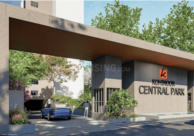 Image of 1115 Sq.ft 2 BHK Apartment / Flat for sale in Kohinoor Central Park, Maan, Pune for Rs. 9800000