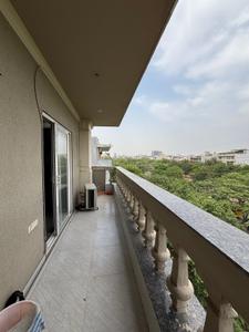 Balcony Image of 700 Sq.ft 1 BHK Builder Floor for rent in Sector 40 Gurgaon for Rs. 37000