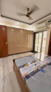 Bedroom Image of 1500 Sq.ft 2 BHK Builder Floor for rent in Sector 46 Gurgaon for Rs. 50000