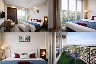 Balcony Image of 541 Sq.ft 1 BHK Studio for sale in Omaxe India Trade Centre, Alpha II Greater Noida for Rs. 4500000