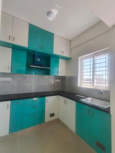 Kitchen Image of 650 Sq.ft 1 BHK Builder Floor for rent in HSR Layout Bengaluru for Rs. 24000