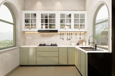 Kitchen Image of 900 Sq.ft 2 BHK Builder Floor for sale in Jaipuria Sunrise Greens NH 24 BLOCK C1, Lal Kuan Ghaziabad for Rs. 7500000