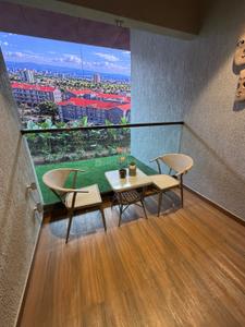 Balcony Image of 1428 Sq.ft 3 BHK Apartment / Flat for sale in Triyama Mangalam Starview, Kiwale Pune for Rs. 8500000