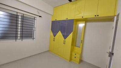 Bedroom Image of 940 Sq.ft 2 BHK Apartment / Flat for rent in DS Sukruth, Madivala Bengaluru for Rs. 19000