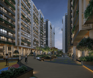 Image of 1857 Sq.ft 3 BHK Apartment / Flat for rent in Sima Nagar, Surat for Rs. 32000