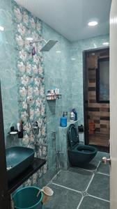 Bathroom Image of 1400 Sq.ft 2 BHK Apartment / Flat for rent in Gajra Bhoomi Paradise, Sanpada Navi Mumbai for Rs. 75000