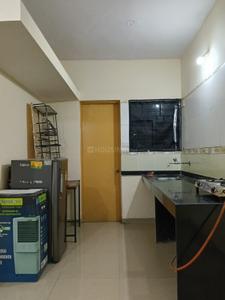 Kitchen Image of 931 Sq.ft 2 BHK Apartment / Flat for rent in Magarpatta Iris, Magarpatta City Pune for Rs. 40000