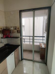 Kitchen Image of 850 Sq.ft 2 BHK Apartment / Flat for rent in Nisarg Avni Sparsh, Pathardi Phata Nashik for Rs. 12000