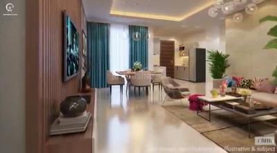 Hall Image of 1025 Sq.ft 2 BHK Apartment / Flat for sale in Orion Planet, Jakhya Indore for Rs. 5740000