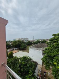 Balcony Image of 810 Sq.ft 2 BHK Builder Floor for rent in Shastripuram Agra for Rs. 5200