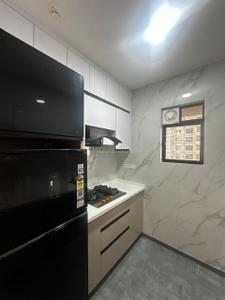 Kitchen Image of 559 Sq.ft 1 BHK Apartment / Flat for rent in Vyttila Kochi for Rs. 35000