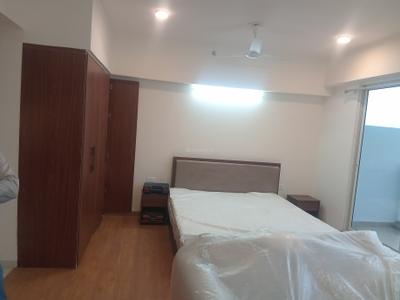 Bedroom Image of 710 Sq.ft 1 RK Apartment / Flat for rent in Godrej The Suites, Jaypee Greens Greater Noida for Rs. 32000