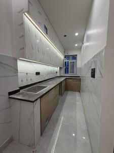 Kitchen Image of 1000 Sq.ft 3 BHK Builder Floor for sale in Hari Nagar New Delhi for Rs. 13500000
