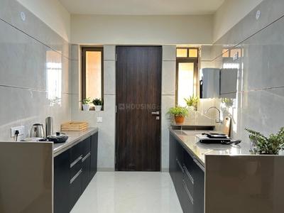 Kitchen Image of 1700 Sq.ft 3 BHK Apartment / Flat for rent in Govind Nagar Nashik for Rs. 35000