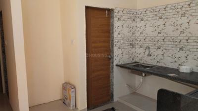 Kitchen Image of 750 Sq.ft 2 BHK Apartment / Flat for sale in Shree Radhey Meadows Skyline, Bill Vadodara for Rs. 3300000