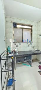 Kitchen Image of 450 Sq.ft 1 RK Apartment / Flat for rent in Gajanan Vihar, Pimple Gurav Pune for Rs. 11000