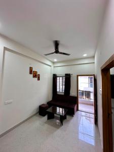 Hall Image of 600 Sq.ft 1 BHK Apartment / Flat for rent in Mahalakshmi Nagar Indore for Rs. 20000