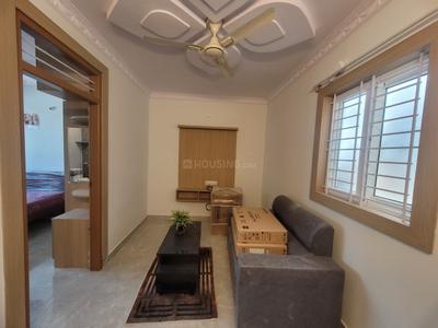 Balcony Image of 980 Sq.ft 1 BHK Builder Floor for rent in S.G. Palya Bengaluru for Rs. 22000