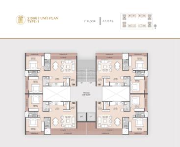 Image of 1825 Sq.ft 3 BHK Apartment / Flat for sale in Palanpur, Surat for Rs. 7300000