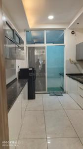 Kitchen Image of 1100 Sq.ft 3 BHK Duplex for rent in Mahalakshmi Nagar Indore for Rs. 50000