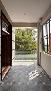 Balcony Image of 1200 Sq.ft 2 BHK Builder Floor for rent in R.K. Hegde Nagar Bengaluru for Rs. 30000