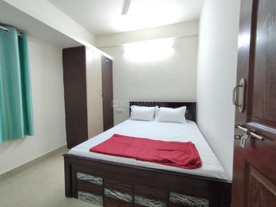 Bedroom Image of 550 Sq.ft 1 BHK Builder Floor for rent in Marathahalli Bengaluru for Rs. 18000