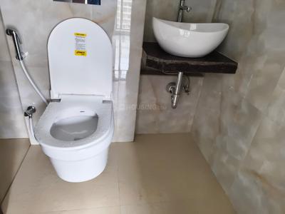 Bathroom Image of 630 Sq.ft 2 BHK Apartment / Flat for rent in Ten X Habitat Raymond Realty Tower G, Thane West Thane for Rs. 43000