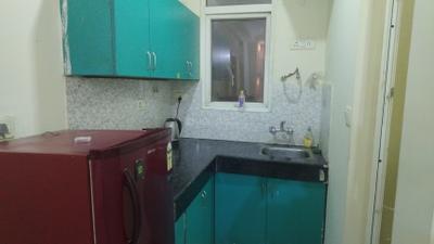 Kitchen Image of 580 Sq.ft 1 BHK Apartment / Flat for rent in Habitech Panchtatva Phase 1, Noida Extension Greater Noida for Rs. 19000