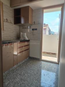 Kitchen Image of 600 Sq.ft 1 BHK Independent House for rent in CK Brad Forest View, Basavanapura Bengaluru for Rs. 21000
