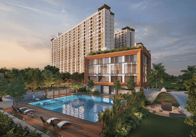 Image of 888 Sq.ft 2 BHK Apartment / Flat for sale in Urbanrise Revolution One, Padur, Chennai for Rs. 7100000
