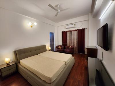 Bedroom Image of 2350 Sq.ft 3 BHK Apartment / Flat for rent in Adani Water Lily, Shantigram Ahmedabad for Rs. 80000