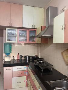 Kitchen Image of 1000 Sq.ft 2 BHK Apartment / Flat for rent in Kumar Primavera B6, Wadgaon Sheri Pune for Rs. 35000