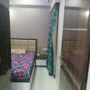 Bedroom Image of 1072 Sq.ft 2 BHK Builder Floor for sale in Shree Radha Jaldeep Icon 2, Vejalpur Ahmedabad for Rs. 6500000
