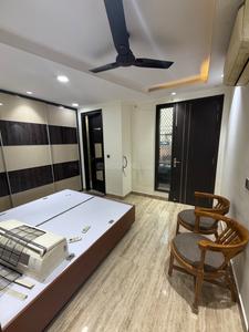 Bedroom Image of 900 Sq.ft 2 BHK Builder Floor for rent in Lajpat Nagar New Delhi for Rs. 54500