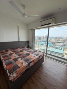 Bedroom Image of 1800 Sq.ft 3 BHK Apartment / Flat for rent in Shree Sawan The Signature, Seawoods Navi Mumbai for Rs. 120000