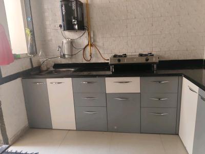 Kitchen Image of 1850 Sq.ft 3 BHK Apartment / Flat for sale in Vishwanath Maher Select, Shela Ahmedabad for Rs. 10000000