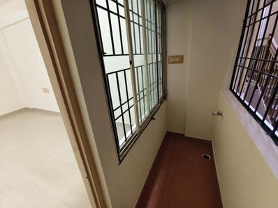 Balcony Image of 600 Sq.ft 1 BHK Apartment / Flat for rent in New Tippasandra Bengaluru for Rs. 30000