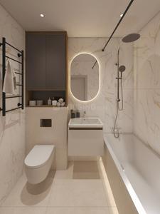 Bathroom Image of 2750 Sq.ft 4 BHK Duplex for sale in Woods Estate, Kachana Raipur for Rs. 17900000
