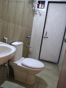 Common Bathroom Image of 1065 Sq.ft 2 BHK Apartment / Flat for sale in Nisarg Hyde Park by Nisarg Group, Kharghar Navi Mumbai for Rs. 13500000