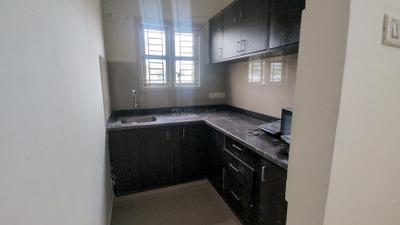 Kitchen Image of 580 Sq.ft 1 BHK Builder Floor for rent in Ejipura Bengaluru for Rs. 18000