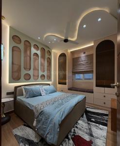 Bedroom Image of 3000 Sq.ft 3 BHK Apartment / Flat for rent in Green Lotus Saksham, Nabha Zirakpur for Rs. 24000